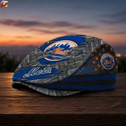New York Mets MLB Mesh Flat Cap, Golf Mesh Cap M04