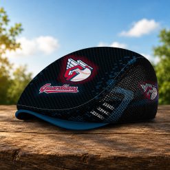 Cleveland Guardians MLB Mesh Flat Cap, Golf Mesh Cap M03