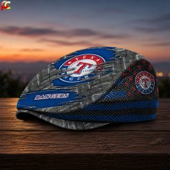 Texas Rangers MLB Mesh Flat Cap, Golf Mesh Cap M04