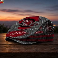 South Carolina Gamecocks NCAA Mesh Flat Cap, Golf Mesh Cap M04