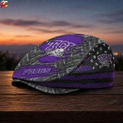 TCU Horned Frogs NCAA2 Mesh Flat Cap, Golf Mesh Cap M04