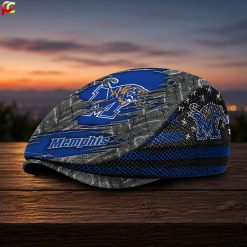 Memphis Tigers NCAA3 Mesh Flat Cap, Golf Mesh Cap M04
