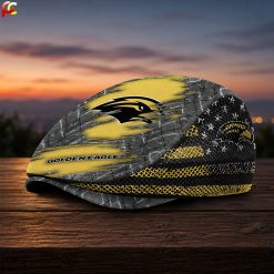 Southern Miss Golden Eagles NCAA3 Mesh Flat Cap, Golf Mesh Cap M04