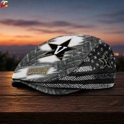 Vanderbilt Commodores NCAA3 Mesh Flat Cap, Golf Mesh Cap M04