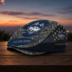 Connecticut Huskies NCAA4 Mesh Flat Cap, Golf Mesh Cap M04