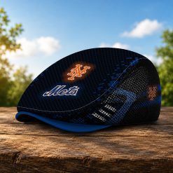 New York Mets MLB Mesh Flat Cap, Golf Mesh Cap M03