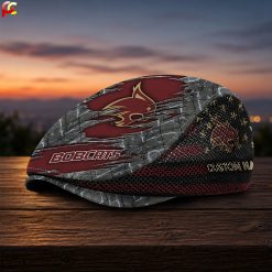 Texas State Bobcats NCAA4 Mesh Flat Cap, Golf Mesh Cap M04