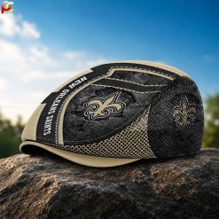 New Orleans Saints NFL Flat Mesh Cap, Golf Mesh Cap M05