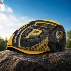 Pittsburgh Pirates MLB Flat Mesh Cap, Golf Mesh Cap M05
