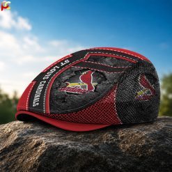 St Louis Cardinals MLB Flat Mesh Cap, Golf Mesh Cap M05