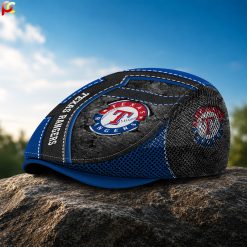 Texas Rangers MLB Flat Mesh Cap, Golf Mesh Cap M05
