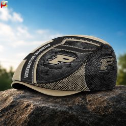 Purdue Boilermakers NCAA Flat Mesh Cap, Golf Mesh Cap M05