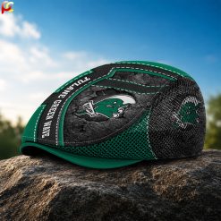 Tulane Green Wave NCAA2 Flat Mesh Cap, Golf Mesh Cap M05