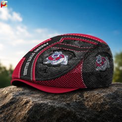 Fresno State Bulldogs NCAA4 Flat MeshCap, Golf Mesh Cap M05