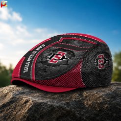 San Diego State Aztecs NCAA4 Flat MeshCap, Golf Mesh Cap M05