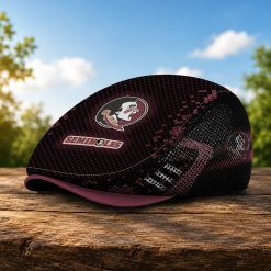 Florida State Seminoles NCAA Mesh Flat Cap, Golf Mesh Cap M03