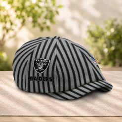 Las Vegas Raiders NFL Newsboy Cap, Bakerboy Cap M05