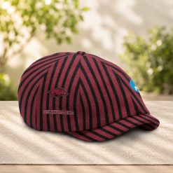 Arkansas Razorbacks NCAA Newsboy Cap, Bakerboy Cap M05