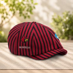 Louisville Cardinals NCAA Newsboy Cap, Bakerboy Cap M05
