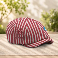 Houston Cougars NCAA3 Newsboy Cap, Bakerboy Cap M05