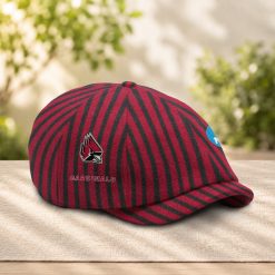 Ball State Cardinals NCAA4 Newsboy Cap, Bakerboy Cap M05