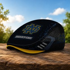 Notre Dame Fighting Irish NCAA Mesh Flat Cap, Golf Mesh Cap M03