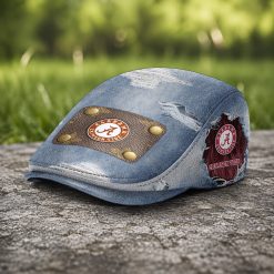 Alabama Crimson Tide NCAA Jeff Cap, Flat Cap M90