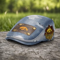 Iowa Hawkeyes NCAA Jeff Cap, Flat Cap M90