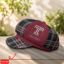 Temple Owls NCAA4 Women Newsboy Cap, Ladies Cap M03