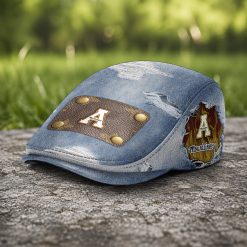 Appalachian State Mountaineers NCAA4 Jeff Cap, Flat Cap M90