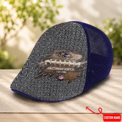 Baltimore Ravens NFL Trucker Mesh Ivy Cap, Golf Mesh Cap M03