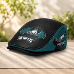 Philadelphia Eagles NFL Jeff Cap, Flat Cap M93