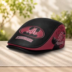 Washington State Cougars NCAA3 Jeff Cap, Flat Cap M93