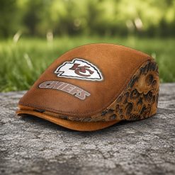 Kansas City Chiefs NFL Jeff Cap, Flat Cap M96