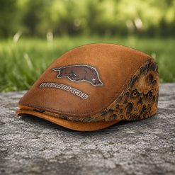 Arkansas Razorbacks NCAA Jeff Cap, Flat Cap M96
