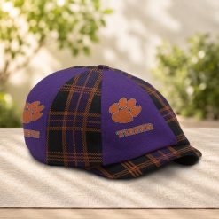 Clemson Tigers NCAA Newsboy Cap, Bakerboy Cap M06