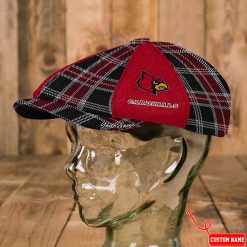 Louisville Cardinals NCAA Newsboy Cap, Bakerboy Cap M06A
