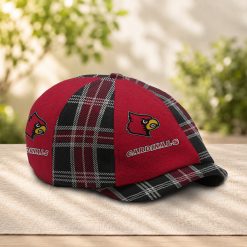 Louisville Cardinals NCAA Newsboy Cap, Bakerboy Cap M06