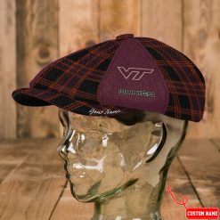 Virginia Tech Hokies NCAA2 Newsboy Cap, Bakerboy Cap M06A