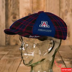 Arizona Wildcats NCAA3 Newsboy Cap, Bakerboy Cap M06A