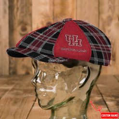 Houston Cougars NCAA3 Newsboy Cap, Bakerboy Cap M06A
