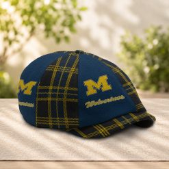 Michigan Wolverines NCAA Newsboy Cap, Bakerboy Cap M06