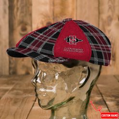 San Diego State Aztecs NCAA4 Newsboy Cap, Bakerboy Cap M06A