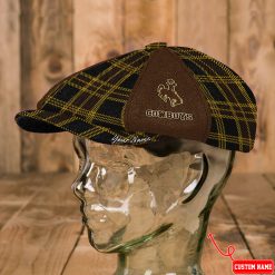 Wyoming Cowboys NCAA4 Newsboy Cap, Bakerboy Cap M06A