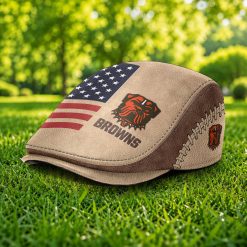 Cleveland Browns NFL Jeff Cap, Flat Cap M55