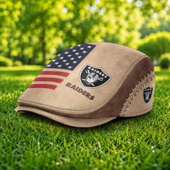 Las Vegas Raiders NFL Jeff Cap, Flat Cap M55