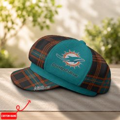 Miami Dolphins NFL Women Newsboy Cap, Ladies Cap M03