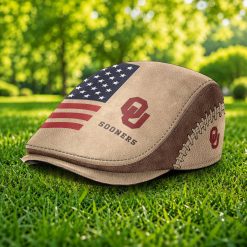 Oklahoma Sooners NCAA Jeff Cap, Flat Cap M55