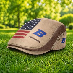 Boise State Broncos NCAA2 Jeff Cap, Flat Cap M55