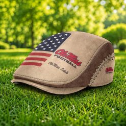 Ole Miss Rebels NCAA2 Jeff Cap, Flat Cap M55